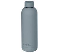 Vivezen Gourde isotherme 500 ml – acier inoxydable, réutilisable, chaud ou froid – Gris clair