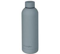 Bouteille, gourde isotherme chaud ou froid en acier inoxydable, réutilisable - 750 ml - Gris clair - Vivezen Gris Clair G