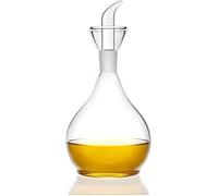 Bouteille Huilier En Verre Transparent Bec Verseur Précis Anti-goutte Pour Huile Et Vinaigre Pour Cuisine Et Barbecue