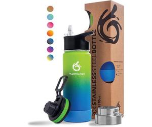 Bouteille Hydro2go en acier inoxydable 950 ml – 12 heures au chaud / 24 heures au frais – 3 pièces – sans BPA