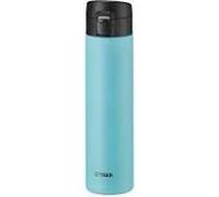 Bouteille isolante Tiger en acier inoxydable - Revêtement de protection antibactérien, SuperClean Plus, Ouverture facile - Bleu ciel Bouteille isolante Tiger en acier inoxydable - Revêtement de protec