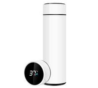 Bouteille isotherme 500 ml acier 304 avec écran LCD tactile affichage température Label