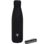 Bouteille Isotherme 50cl Noir Mat + Couteau Multifonction - GOLLIA -