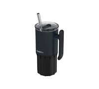 Bouteille Isotherme 720ml Modèle Umi avec Paille Intégrée et Poignée Noir