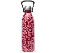 Bouteille Isotherme avec Poignée de portage 1 5 l Titan Flowers rouge - QWETCH