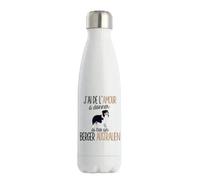 Bouteille Isotherme - Berger Australien - 500 Ml - Acier Inoxydable - Mixte - Design Moderne Multicolore