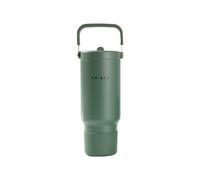 Bouteille isotherme CHiATO Home freshSIP Sage Green avec couvercle à paille rabattable, 946 ml - vert