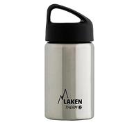 Bouteille isotherme Classique de Laken en acier inoxydable avec isolation sous vide et goulot large 350 ml Argent