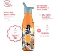 Bouteille isotherme Cool Bottles - Music Beats 350 ml