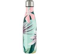 Bouteille Isotherme Derrière La Porte Guillaume décor fleurs exotiques Multicolore Inox Multicolore G