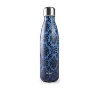 Ibili - Bouteille Isotherme Baroque Blue (Bleu Baroque), 500 ml, Acier Inoxydable 18/10, Double Paroi, Réutilisable