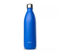 Bouteille isotherme double paroi en Inox Qwetch 1 L Bleu Majorelle