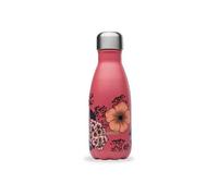 Bouteille isotherme double paroi en Inox Qwetch 260 ml Anémones Terracotta