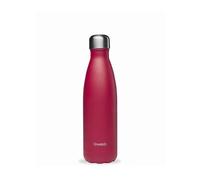 Bouteille isotherme double paroi en Inox Qwetch 500 ml Framboise mat
