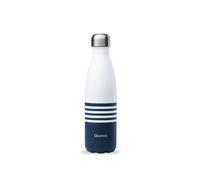 Bouteille isotherme double paroi en Inox Qwetch 500 ml Marinière Bleu