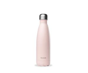 Bouteille isotherme double paroi en Inox Qwetch 500 ml Rose poudré