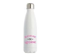 Bouteille Isotherme Éleveuse De Licorne | Gourde | Idée Cadeau Petite Amie Copine Femme Parfaite Drôle Humour Original Anniversaire Amour Unique