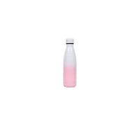 Bouteille Isotherme Embossée "Nouds" 50cl Rose & Blanc