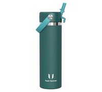 Bouteille isotherme en acier inoxydable, 500 ml / 750 ml / 1 L / 1,2 L - Bouteille d'eau isotherme avec paille