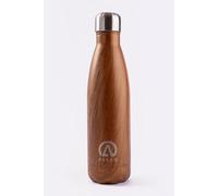 Bouteille isotherme en acier inoxydable 500 ml, hermétique, garde au chaud pendant 12 heures et au frais pendant 24 heures, aspect bois