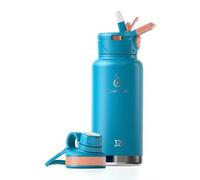 Bouteille isotherme en acier inoxydable 950 ml, bleu océan