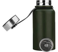 Bouteille isotherme en acier inoxydable de 1,5 l, à isolation sous vide, à double paroi, adaptée au sport