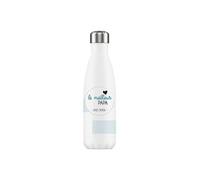 Enesco - Bouteille isotherme en inox Le Meilleur Papa Blanc G