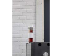 Bouteille isotherme en verre isolée Famanu, 0,4L - Convient pour les boissons chaudes et froides - Sans substances nocives