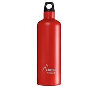Bouteille isotherme Futura de Laken en acier inoxydable avec isolation sous vide et goulot étroit 750 ml Rouge, 25 Ounce
