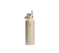 Bouteille isotherme Hydro Flask Standard Mouth Flex Straw Cap Oat, 621 ml