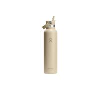 Bouteille isotherme Hydro Flask Standard Mouth Flex Straw Cap Oat, 621 ml