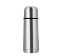 Bouteille isotherme inox 350 ml - Couvercle à bouton-poussoir - Légère et résistante - Garde boissons chaudes/froides