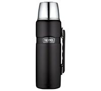 Bouteille Isotherme Inox Thermos King Noir Mat 1,2l - Thermos
