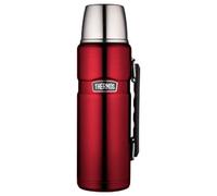Bouteille Isotherme Inox Thermos King Rouge 1,2l - Thermos