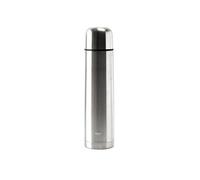 Cook Concept, KA5616, Bouteille de Transport Isotherme 1L, Acier Inoxydable, Capuchon Tasse Pratique, Élégante et Durable, Idéale pour Bureau et Loisirs, Argent, 1L, Argent