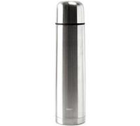 Cook Concept, KA5616, Bouteille de Transport Isotherme 1L, Acier Inoxydable, Capuchon Tasse Pratique, Élégante et Durable, Idéale pour Bureau et Loisirs, Argent, 1L, Argent