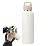 Bouteille isotherme isotherme en acier inoxydable imperméable pour extérieur, , cyclisme, randonnée, sport, maison, salle de sport, bureau, café, lait 600 ml