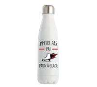 Bouteille Isotherme J'peux Pas Patin À Glace Multicolore