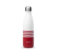 Bouteille isotherme double paroi en Inox Qwetch 500 ml Marinière Rouge