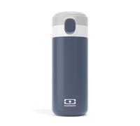 Monbento Gourde isotherme MB Pop - Bec verseur 360 ml - Hermétique garde chaud/froid 12 h - Bleu