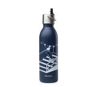 Qwetch Bouteille isotherme Active FFRS Skate Street Bleu 600 ml