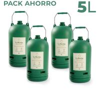 Bouteille isotherme - Récipient isotherme - Pack économique de 5 litres - Pour les liquides chauds et froids - Double isolation haute performance - Plastique PE - Fabriqué en Espagne