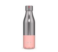 LES ARTISTES Paris A-4373 Bottle'Up,500 ml, Gourde isotherme sans BPA, Réutilisable, Garde au chaud 12h et au froid 24h, Acier Inoxydable, Design Split Pink
