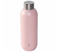 Bouteille isotherme Stelton Keep Cool | Bouteille isotherme à double paroi - Mug isotherme au design moderne pour eau, boissons chaudes et froides, café et thé - 0,6 litre, couleur : rosé doux