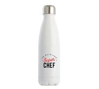 Bouteille Isotherme Super Chef | Gourde | Idée Cadeau Petite Amie Copine Maman Noël Anniversaire Fête des Mères