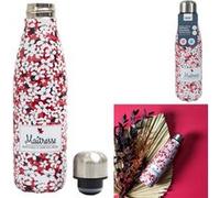 COOK CONCEPT - KA0277, Bouteille Isotherme 50 leur Maitresse, Pratique et Élégante, Conçue pour Transporter Boissons Chaudes ou Froides, Bouchon Hermétique, Rose