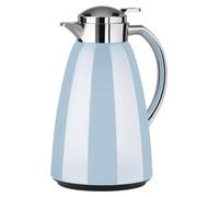Bouteille isotherme thermos carafe - 1,0 litre - Acier inoxydable - Aspect inox