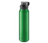Bouteille isotherme Tiger Bubble MTA-T 1.5 L, pour boissons gazeuses, valve de sécurité et bouchon breveté, très légère, sans BPA, conservation froid 24h, conçue au Japon, couleur émeraude