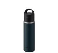 Bouteille isotherme Tiger MKB-T 480 mL New Bubble, pour boissons gazeuses, valve de sécutité, sans BPA, conservation froid 24h et chaud 12h, conçue au Japon, couleur bleu lac