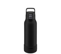 Bouteille isotherme Tiger MTA-B 1.2 L Active One-Push, grande capacité, légère avec poignée, ouverture one-push, sans BPA, conservation froid 24h, conçue au Japon, couleur pierre noire